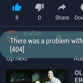 SpencerKarter's tweet photo. @TeamYouTube This is #Unacceptable @YouTube! There was a problem with the server (404). SMH! #WeCallBS #YouTube! #YouTubeFail #AndroidFail #GoogleFail #EpicFail #FixYT #YouTubeIsBroken #YouTubeWakeUp https://t.co/zj1DHd3N0q