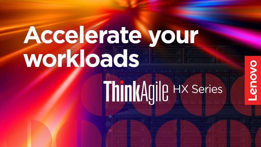 Lenovo, first Nutanix partner to market with Intel Cascade Lake processors! #ThinkAgile HX