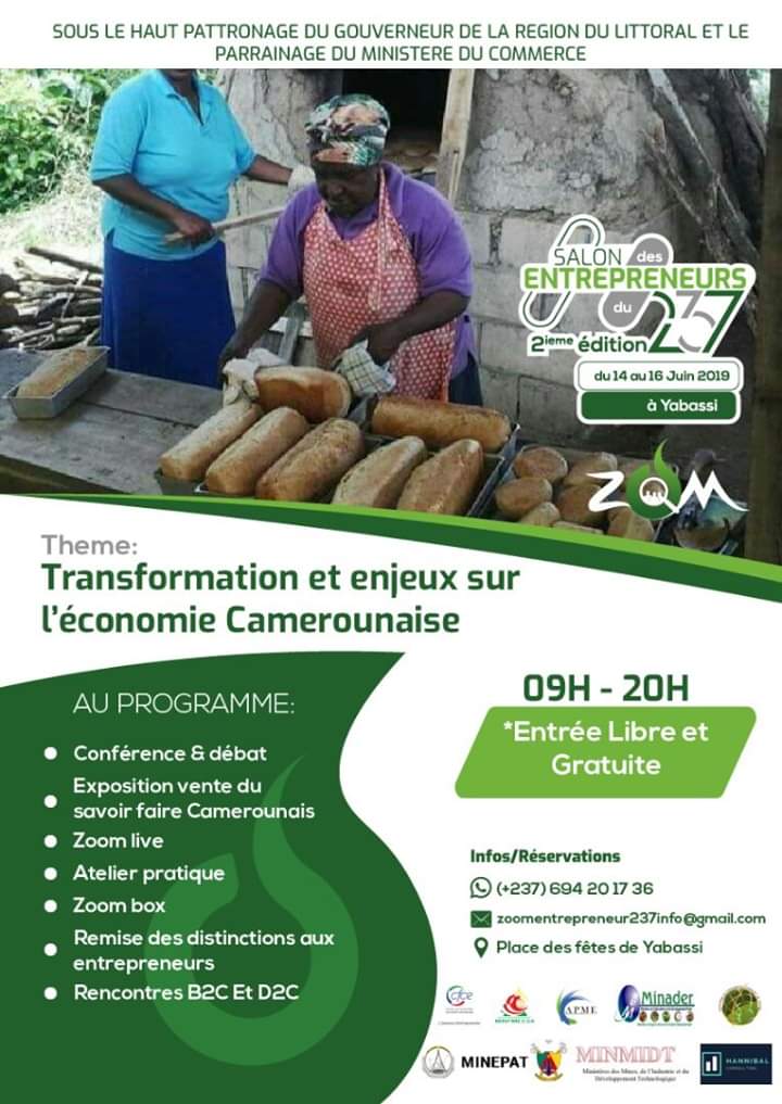 HC_SAS237's tweet photo. RDV A YABASSI
Nous prendrons la route demain lorsqu'il sera exactement 4h pour la 2e édition du Salon des Entrepreneurs 237 Yabassi.
Vous découvrirez également les jeunes qui bénéficieront d'un accompagnement de Hannibal Consulting suite à l'appel aux Projets.
#Zoom237 https://t.co/8p5i5eWxix
