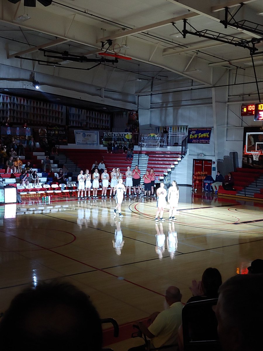 Former <a href="/LedgersGBB/">Ledgers Girls Hoops</a> player Gracie Rieder representing <a href="/SMS_Academy/">St. Mary's Springs</a> at the <a href="/WisBCA/">WisBCA</a> All Star Game today. Great way to cap off an outstanding high school career. #ledgerpride