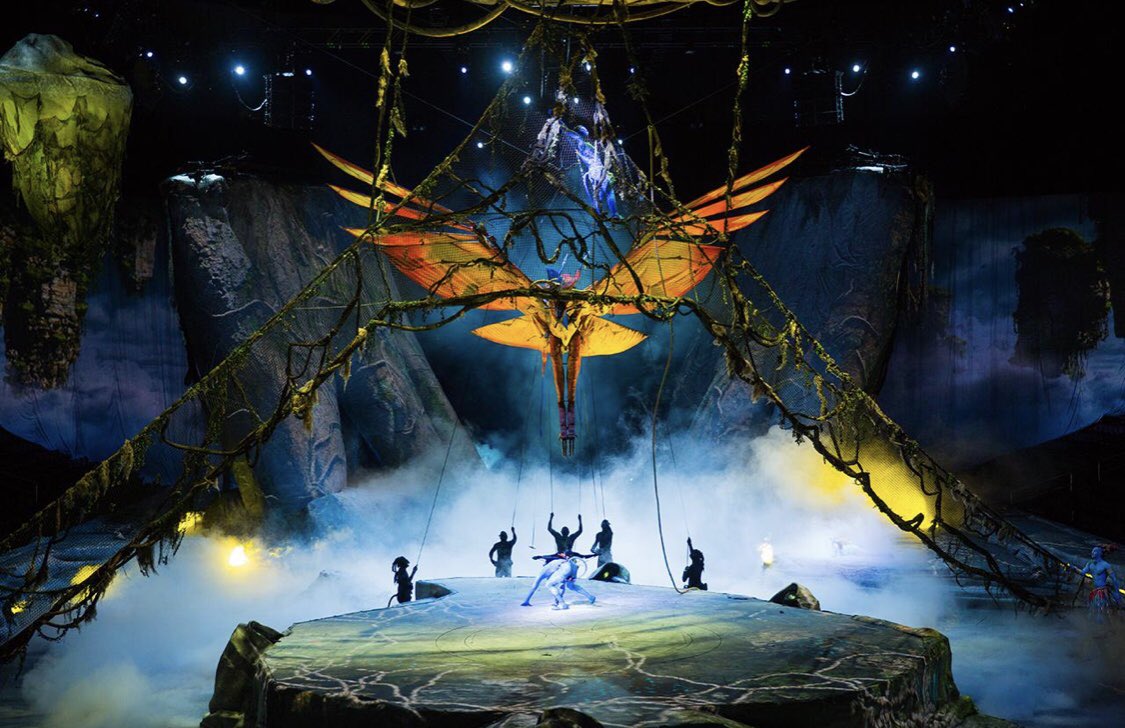 MANCTHEATRICAL's tweet photo. Full review next week from @MANCTHEATRICAL - @Cirque CIRQUE DU SOLEIL opens @ManchesterArena on June 20th running until June 23rd. They are bringing #TORUK - THE FIRST FLIGHT - An #AVATAR inspired adventure that has spectacular staging for the 21,000 a night crowd. @CDS_Group https://t.co/WXW8vcneOm