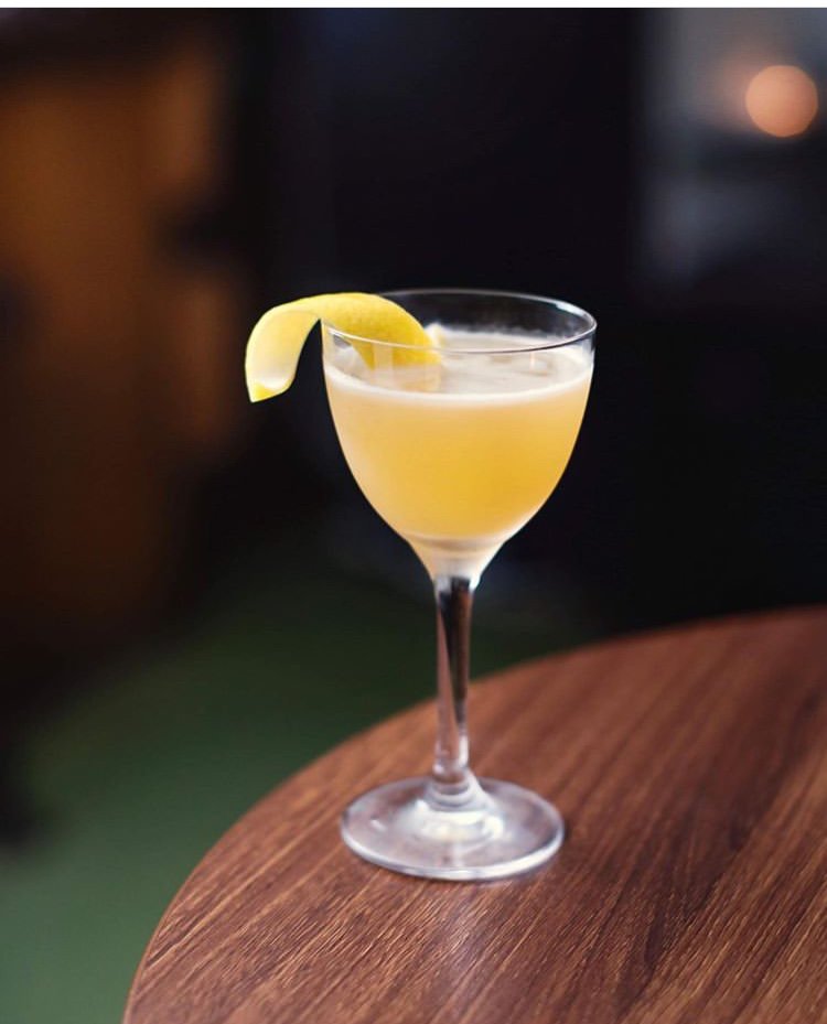 Tonight, DJ Fly T on the decks 9-1AM. This is The Hokkaido- a whiskey sour made with miso instead of egg white: whiskey loving vegans, this may be your jam (cocktail) (with Tonka Bean Liqueur, bourbon AND Japanese whisky, &amp; yuzushu). #Edinburgh #hiphop #cocktails