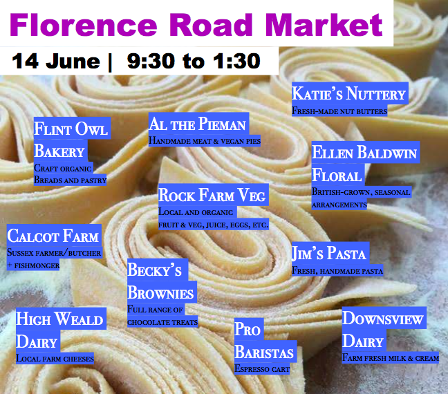 Hot Burmese food (think Thai/Chinese/Indian fusion) from <a href="/chuchuburmese/">Chu Chu</a>, new <a href="/beckysbrownies/">becky steell 💙</a>, new season cut flowers, the new <a href="/RockFarmVeg/">Rock Farm</a> heritage garlic and this gorgeous handmade pasta. Among others! Tomorrow: