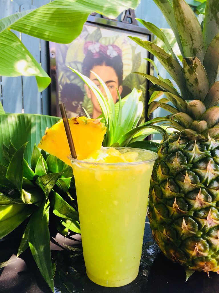 Feeling thirsty? Try our new, fresh and home-made pineapple water. 🍍🍍🍍#taquerodallas 😍😍😍
