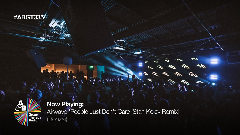 abgrouptherapy's tweet photo. 7. New from Bonzai, @airwavemusic ‘People Just Don’t Care’ [@StanKolevMiami Remix] (@bonzaimusic) #ABGT https://t.co/ZCNFP3ywUt https://t.co/PCwnhoE4b1