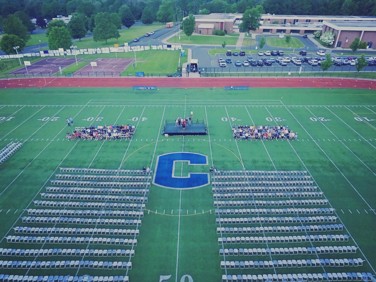 In a few hours, these students will be graduates of CRHS! Congratulations on your well-deserved success and best wishes for your next adventure!