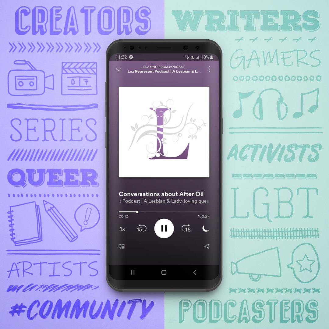 EccentricXtinct's tweet photo. This week's #mediaoftheweek is @LezRepresent podcast! ๐ณ๏ธโ๐
This podcast highlights the lgbt/lesbian female content creators and their behind the scenes on current projects and industries! Check it out on apple podcast: https://t.co/F6JBsVcPnC
#podcast #ladypodsquad https://t.co/QOHNnznjwP