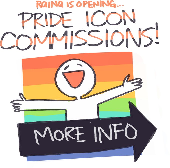 yeaaaaa commissions for pride icons r open dm me :D 