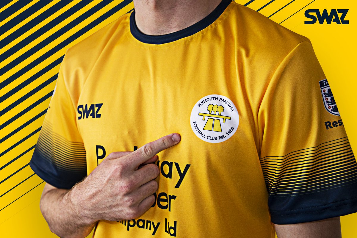 swaz_football's tweet photo. We are delighted to unveil the brand new @PlymouthPFC SWAZ football kit for the 2019/20 season.
#concepttocompetition https://t.co/x1h1sKMTAI