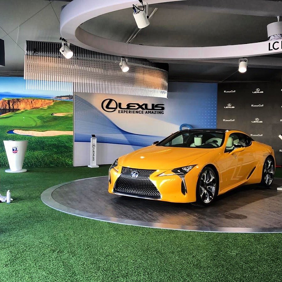 PremiumLabor's tweet photo. We are #PremiumProud to have provided labor for the @Lexus Experience at the @usopengolf at @PebbleConcours! ⛳️ Stop by to test your skills at the Hole-In-One challenge on the simulated replica of the 7th hole for a chance to win a 2 yr. lease on a 2019 Lexus UX! #USOpen https://t.co/kV0XKFUoTe
