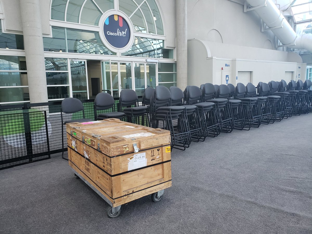 CiscoTechX's tweet image. Behind the Scenes @CiscoLive pack out of the @CiscoStore : more than just a store, the Network is the Demo at #CLUS