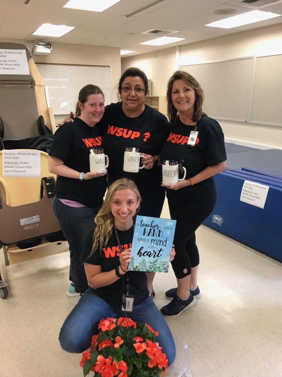 MissBworkerBees's tweet photo. Room 201....you taught me so much this year. We laughed, we cried, we learned, we created and we grew. It was an honor to be back at Unami this time as a teacher. This year has been WSUP. Thank you @chad_watters and Mr. Boyle! #thankful #umsmds #warriorstrength #unamipride https://t.co/P8OWcedclp