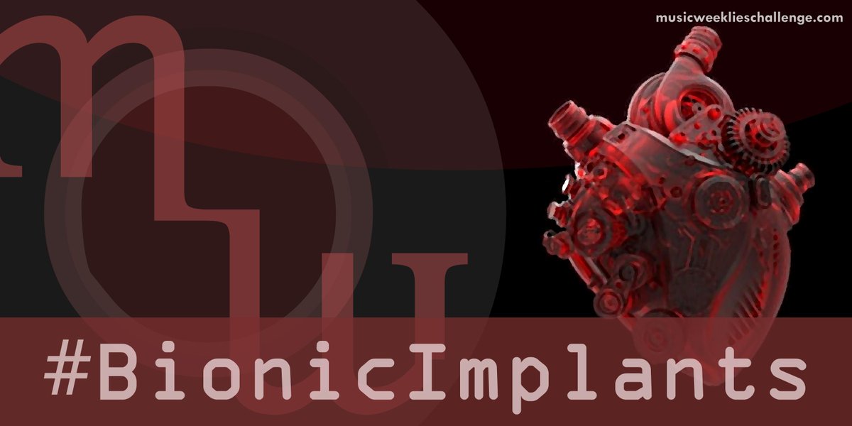 MusicWeeklies's tweet image. The new challenge this week is #BionicImplants ⚙️

Good timing with the new #BlackMirror season right?

⏱️ Deadline is June 21st 7PM UK
🐦 Tweet your track with @MusicWeeklies #BionicImplants
⚠️ Fill the distribution form to be on the album release bit.ly/2HxTttf