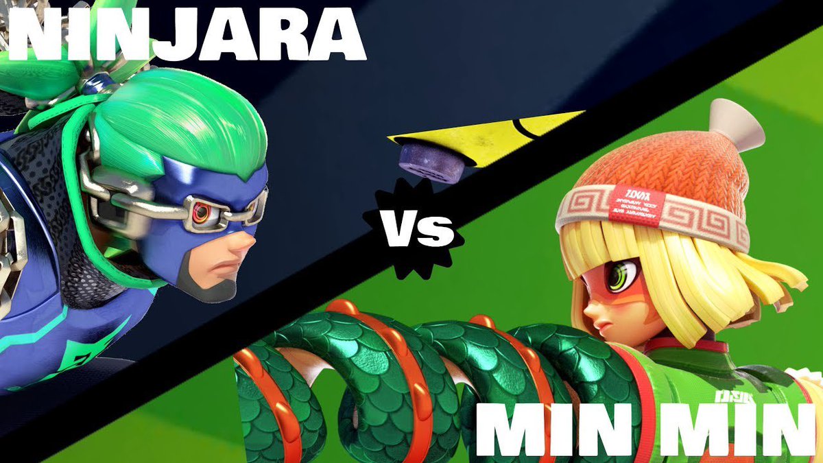 mauricemimms41's tweet photo. ARMS Party Crash DAY 1 Min Min vs Ninjara! https://t.co/sX44zQtoIo via @YouTube #ARMS #armspartycrash #partycrashbash #minmin #Ninjara #Nintendo #nintendoarms #partycrash #gaming #NintendoSwitch #martialartsmashup https://t.co/z2bEoUWr8w