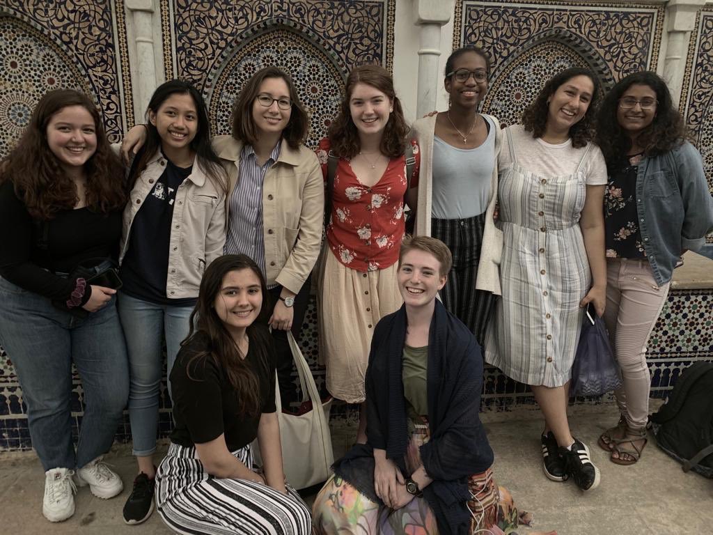 YaleRabat's tweet photo. A visit to the مدينة قديمة, an adventure in transportation, and a welcome dinner على البحر! #rabat #studyabroad https://t.co/BAFF1o3iJb