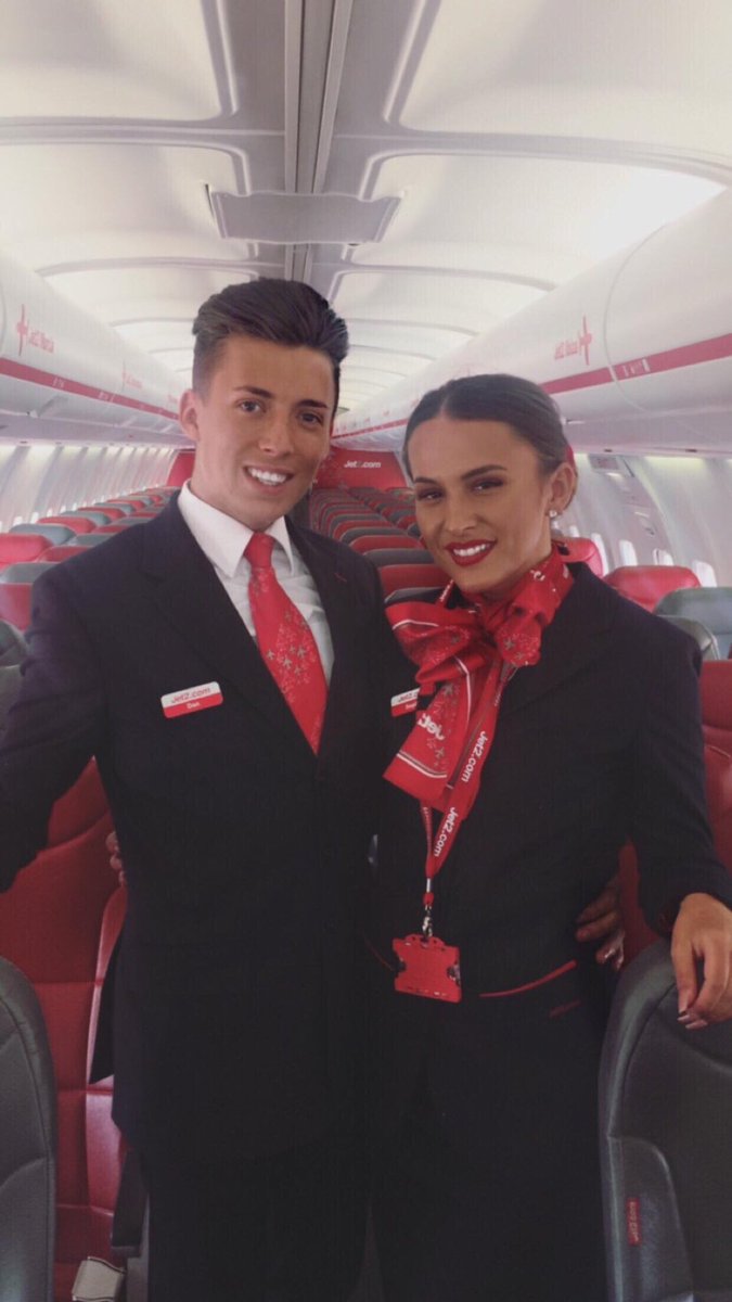 _CoaTD's tweet photo. ‘Dolly Of The Day’ today is lovely Dan and his equally lovely Jet2 colleague Sophie based at LBA ❤️
✈️
#dollyoftheday #confessionsofatrolleydolly #flightattendant #trolleydolly #cabincrew #aircrew #crewfie #aviationlife #jet2crew https://t.co/avi3gsr9bW