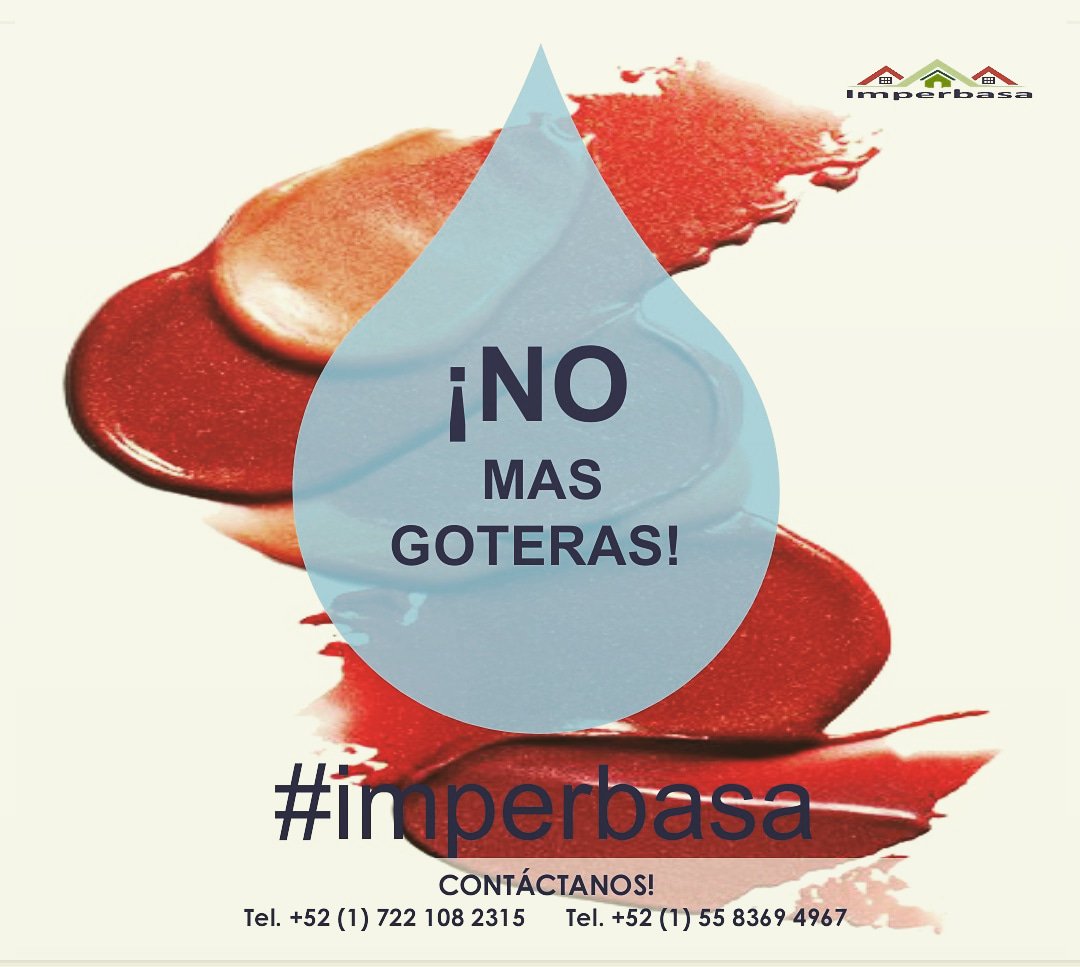 imperbasa's tweet photo. Con IMPERBASA no más goteras!!
Visita y Cotización sin costó!!
☎️🤳
#imperbasa #nomasgoteras #losmejores #productos #calidad #clientesfelices #FelizViernes
@arronizpower @aleifh21 https://t.co/ryzjM1AJW1