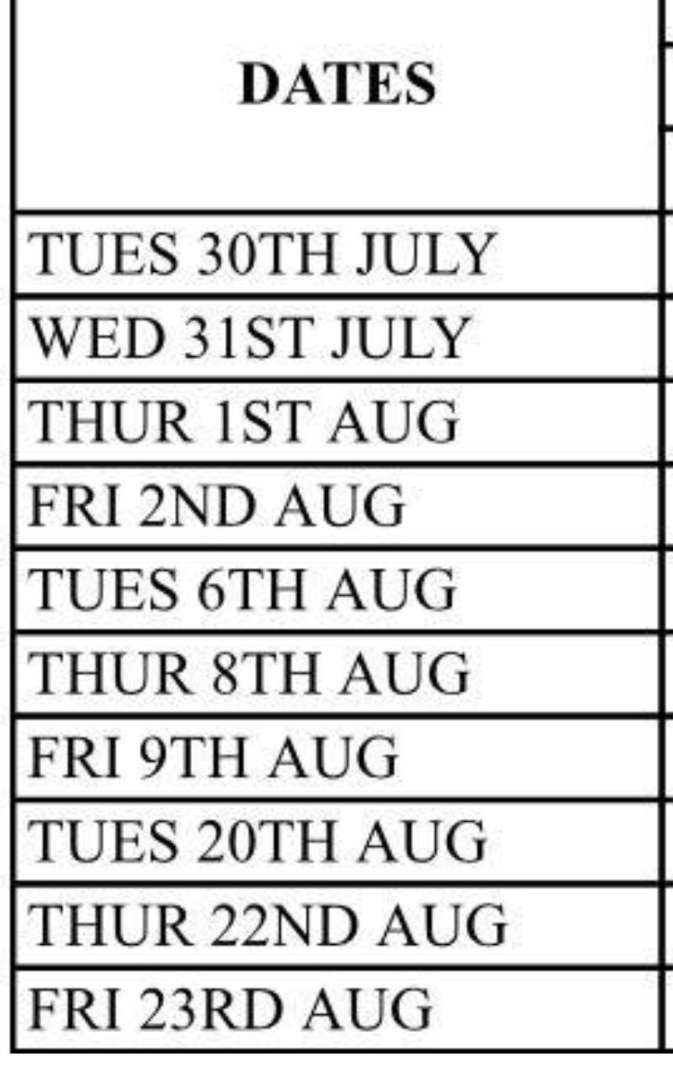 SovereignGC's tweet image. SUMMER ACTIVITY DAYS:
Full days or half days can be booked. 
Food and drinks inclusive of the price so no need for a packed lunch for full day bookings. 

If you would like a booking form please contact Lynsey on 
sovereigngymnasticspartybookings@hotmail.com.