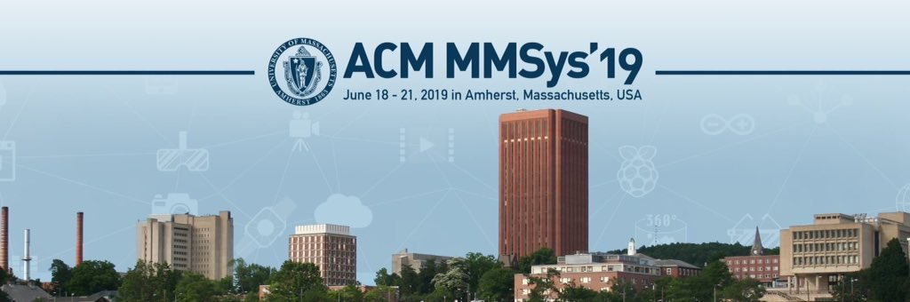 acmmmsys's tweet photo. The countdown to #mmsys2019 continues with only a few days left. We are looking forward to welcoming  
 #multimediasystems #ar #vr #volumetric #cloud #iot #qoe #multimedia and other researchers and friends from around the world to . @UMassAmherst       @zinkus @sigmm https://t.co/fxQk72YE6A