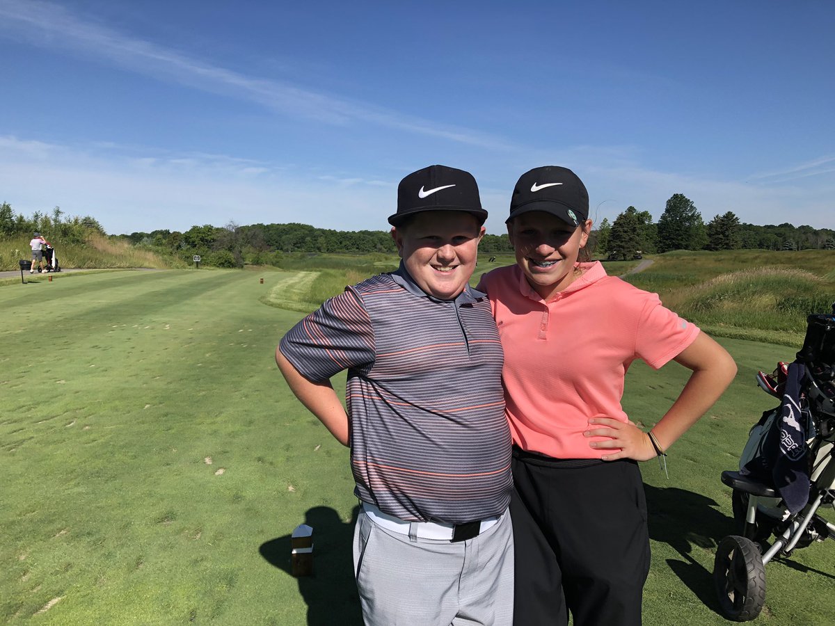 BeesonMacy's tweet photo. Thanks @injrgolf for another great tournament and to @PurdueGolf for hosting. The team championship was lots of fun with my lil Bro!  #teammates #2underpar⛳️ @BeesonNikia @BeesonRyan https://t.co/ZCkVPdT3ZC