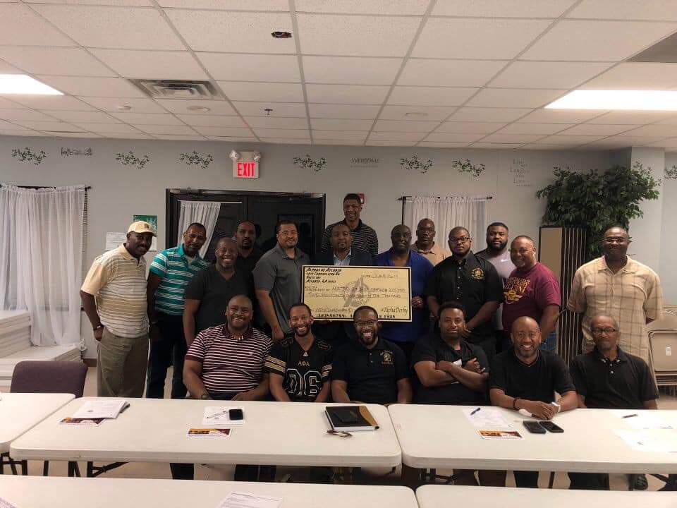 ConyersAPhiA's tweet image. Thank you for supporting #AlphaDerbyWeekend, metro Atlanta. @ConyersAPhiA tonight accepted proceeds from this year’s 3-day event — money that will support eight nonprofits across the area. Join the @alphasofatlanta next May for the 2020 edition of #AlphaDerbyWeekend.