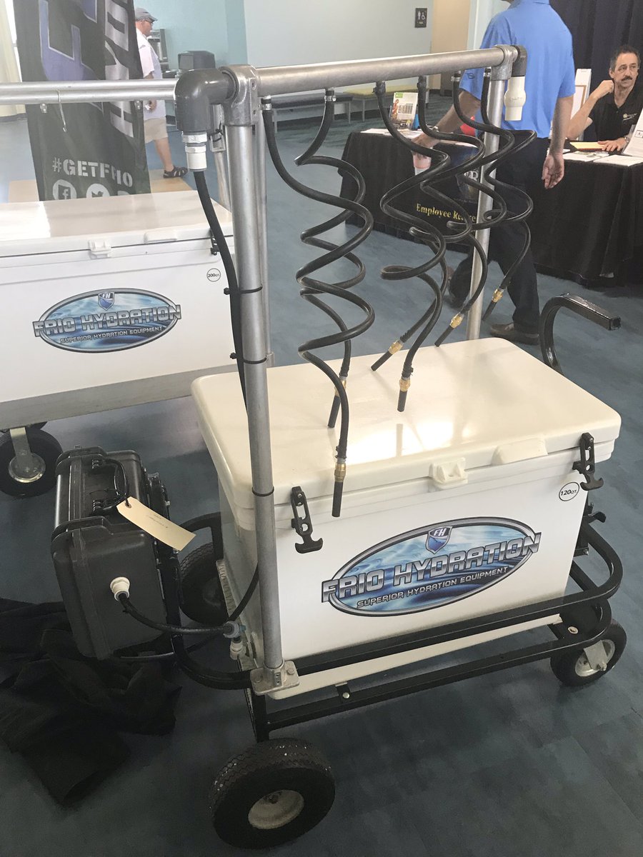 CISDSportsMed's tweet image. What do you say @CoachJDCary, 400 retweets and you buy @CISDSportsMed one of these @FrioHydration units? Let’s make it happen @CrandallSports @OfficialCISD! #friohydration #crandallpirates #letsmakeithappen