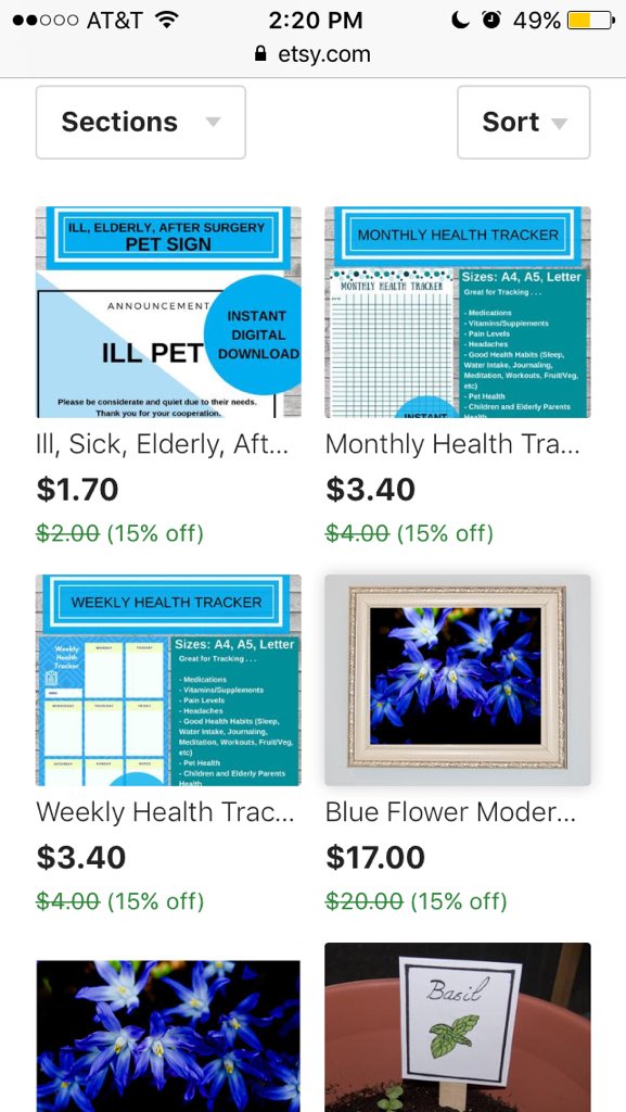 SignsOfOurLife's tweet photo. 💙SALE ALERT

💙15% off #Sale on my #EtsyShop https://t.co/Vzm7cQUrLV

💙No Coupon Code Needed

💙ALL ITEMS on sale from June 14 - June 30th

💙Items available: #wallart (digital &amp; physical), #adultcoloring sheets, #planner pages,
#pet care, #health #trackers, #garden items https://t.co/6RZhjts314