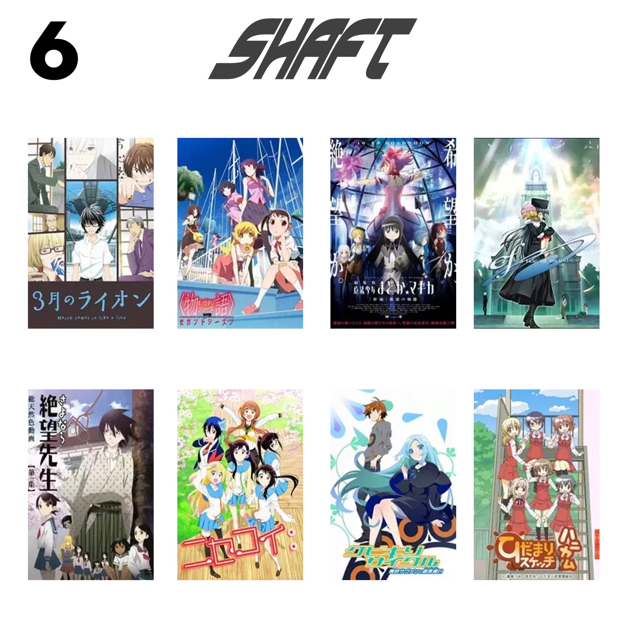 海巣 Al Twitter Top 10 Anime Studio Part 2 P S I Love A1 T Co Y5cu9crilg Twitter
