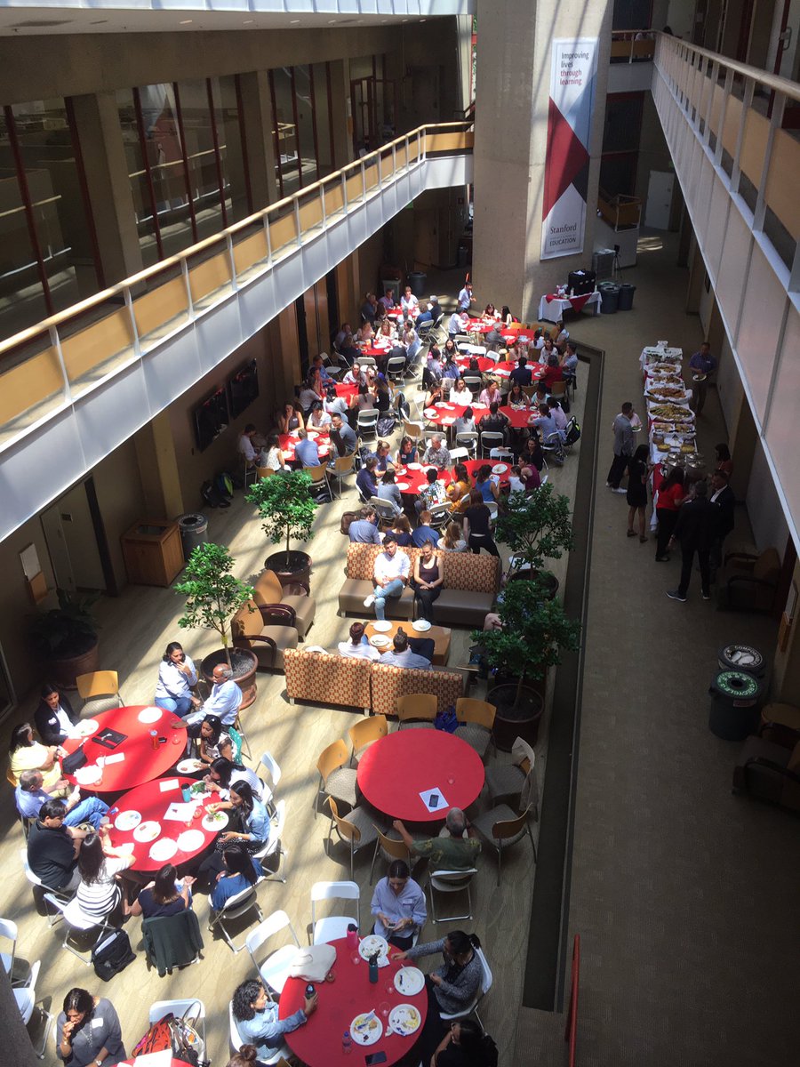 SUTeacherEd's tweet photo. Celebrating the end of a busy and full year with our new teachers’ presentations at the #STEPconference2019. Happy graduation weekend! We are proud of your accomplishments! #CERAS #teachers 🎉 https://t.co/Cum4oJa6JL