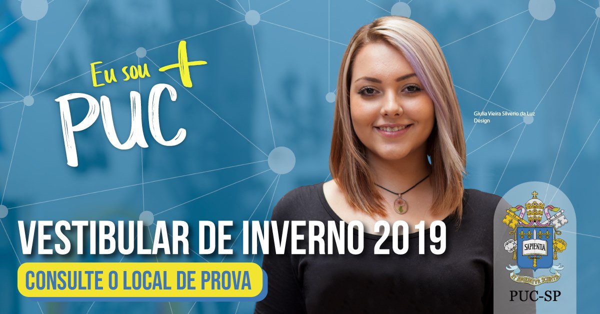 puc_sp's tweet photo. Vai prestar o #Vestibular de Inverno da @puc_sp neste domingo (16/6)? Confira seu local de prova:https://t.co/p7Uc4UTLxs #VemPraPUCSP #vestibular https://t.co/qRQ5rVvSCy
