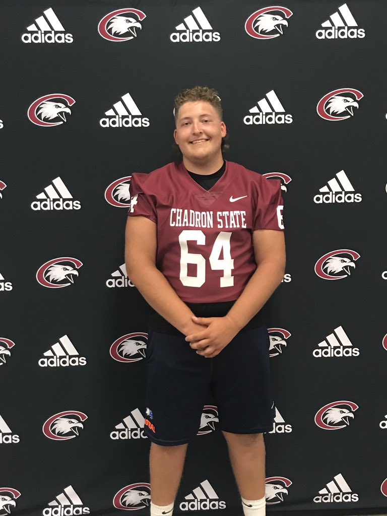 ty_gish's tweet photo. After a great camp yesterday, Im blessed to say I’ve received an offer from Chadron State! Thank you @LMasters8 @CoachJayLong  for the offer! #GoEagles #EagleVision20🦅🦅 https://t.co/sRMfLrB1qu