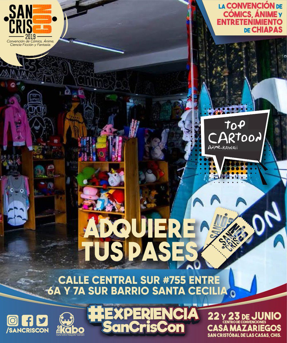 SanCrisCon's tweet photo. Corre por tus pases que se agotan!
Recuerda que es probable que no tengamos venta de boletos en taquilla!
No puedes perderte de este gran evento! https://t.co/G0xasVWfpG