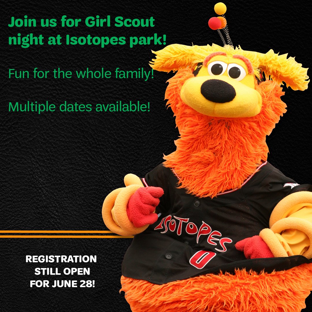 Join the fun for all ages as Girl Scouts cheer on the Albuquerque