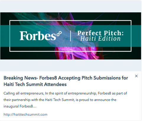 haititechgroup's tweet photo. Forbes Cash Prize ---> Breaking News- Forbes8 Accepting Pitch Submissions for Haiti Tech https://t.co/Q98J8fOzQt Attendees https://t.co/Y8XWoq8Bfx #Haititechsummit #forbes8 https://t.co/HdrOdmTzNa