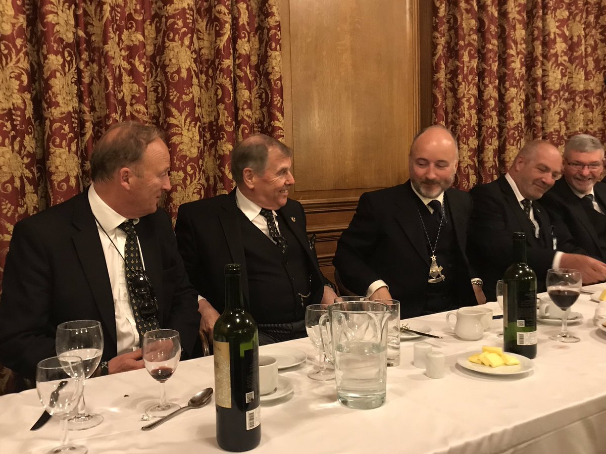 Smiles all round at the top table. <a href="/ScotsMasons/">Scottish Freemasons</a> <a href="/adamrbruce/">Adam Bruce</a>