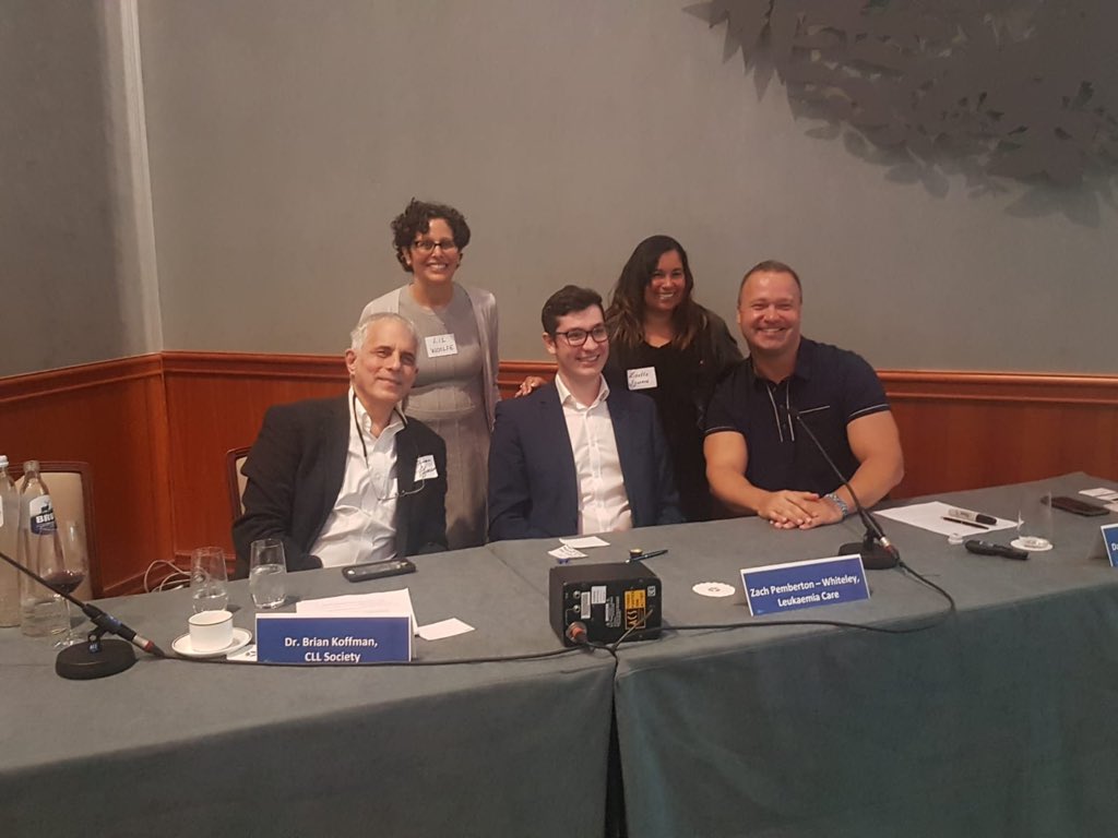 Great session this evening of the MRD collaborative this evening with a panel discussion of @DaveFuehrer @GRYTHealth @CllSociety @LLSusa @StupidCancer and myself

So important for patients and so much work to do #EHA24 

#AmIUndetectable #MRDtesting #undetectable #BeMRDaware