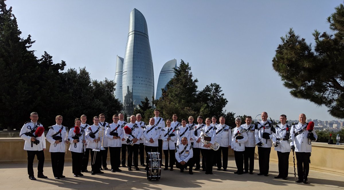 LeeAClayson's tweet photo. What a great team of Musicians from 6 Rifles! Job done. Couldn't be prouder! @6RIFLES_CO @RIFLESband @RiflesBugles #SwiftandBold https://t.co/caxzM1yWXA
