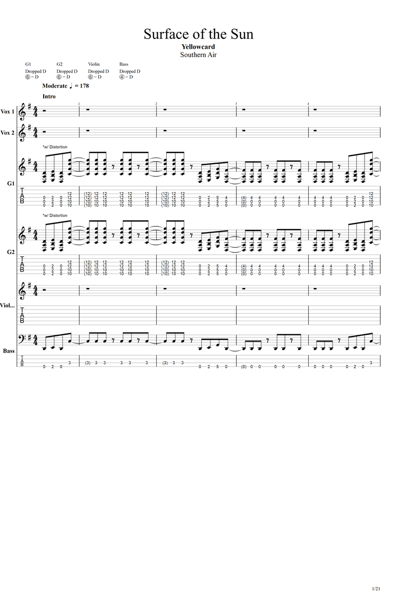 YellowcardTabs's tweet photo. "Another million miles to go. Not over yet, not even close..."

Surface of the Sun tabs are up! If you're a bass player, you'll definitely have fun with this one!

PDF: https://t.co/VR3enwbgOA
GP: https://t.co/Cq6RiB17yD
Txt: https://t.co/XvvKmlXkx6 https://t.co/yDw0vEHNtC