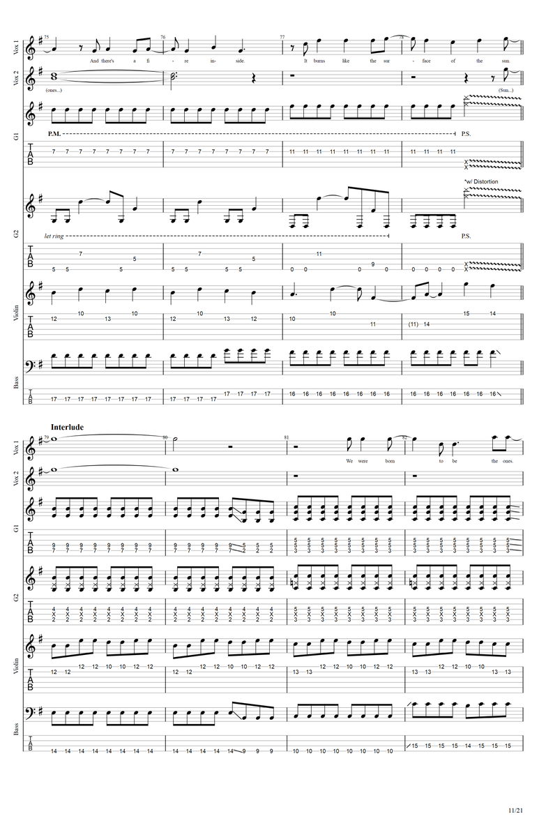YellowcardTabs's tweet photo. "Another million miles to go. Not over yet, not even close..."

Surface of the Sun tabs are up! If you're a bass player, you'll definitely have fun with this one!

PDF: https://t.co/VR3enwbgOA
GP: https://t.co/Cq6RiB17yD
Txt: https://t.co/XvvKmlXkx6 https://t.co/yDw0vEHNtC