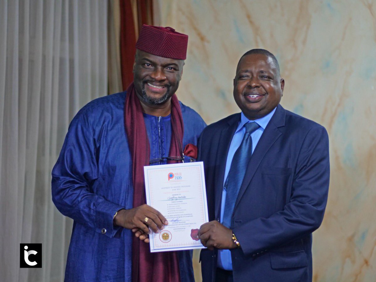 GeoffreyKaituko's tweet photo. It’s time to celebrate after going through the “Inspired to Inspire” World Class seminar , facilitated by Dr @waleakinyemi and @Clntelligentsia , here in Nairobi. https://t.co/0p6Jc1zLVv