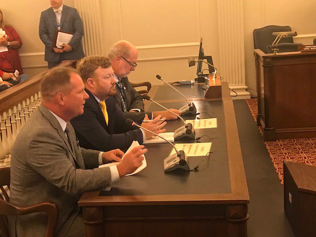 AtlanticHealth's tweet photo. This week, Kevin Joyce, VP, Insurance Networks, Business Advisory Services at AHS testified before a New Jersey Assembly committee on a bill that would enhance consumer protections by requiring insurers to provide advance notice about hospital contract terminations. https://t.co/3rYrFONasz