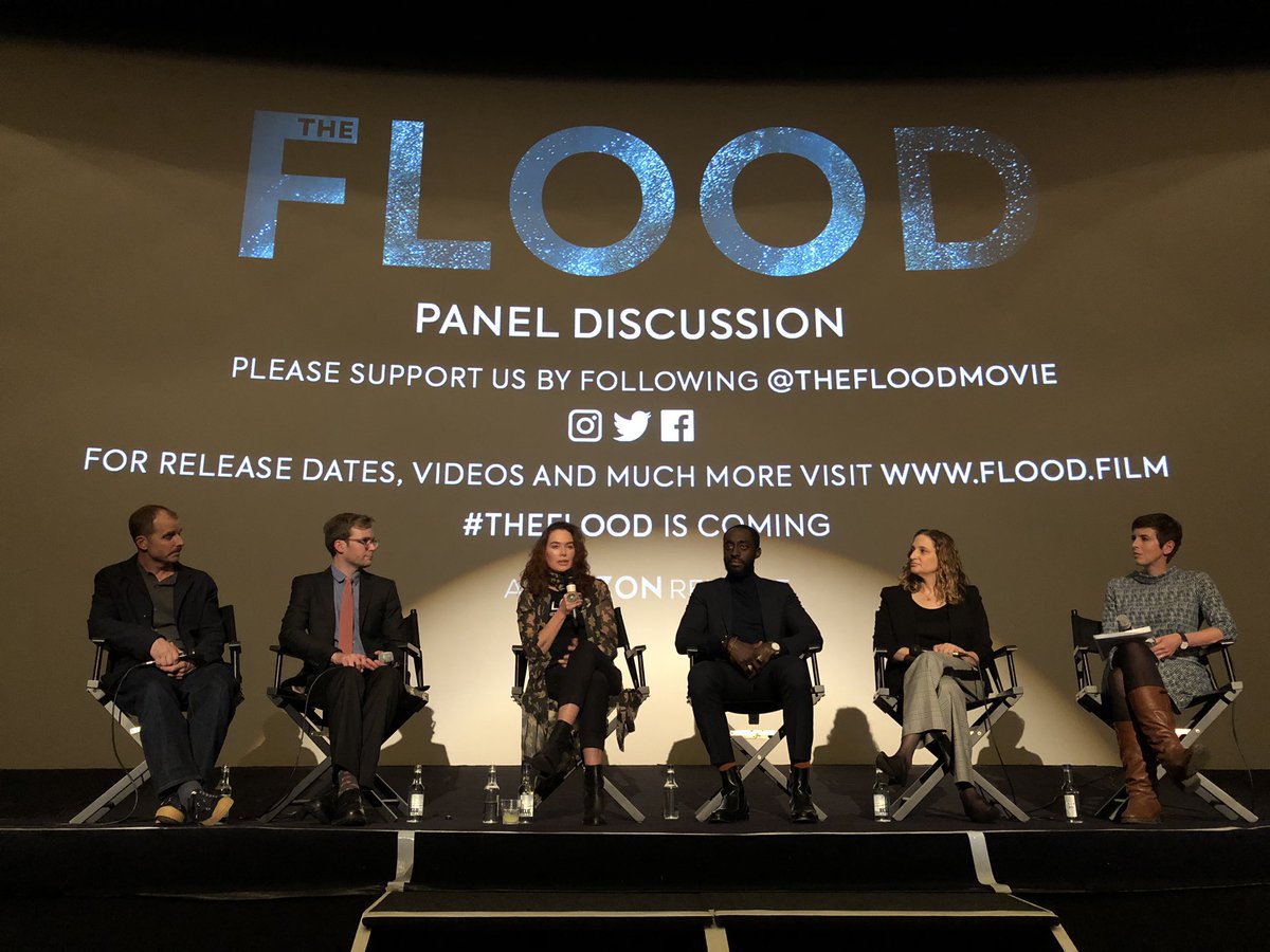 TheFloodmovie's tweet photo. .@IAMLenaHeadey on her hopes for #TheFlood - “This film needs to change how we deal with and greet refugees. We need conversation and change.” #WithRefugees https://t.co/28P3TZBAVx