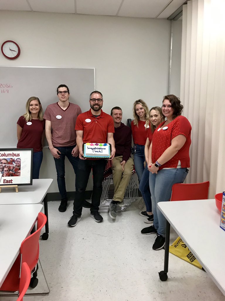 We’re sad to see Josh leave but so excited to see him in a store director role! Congratulations!! 🎉🎊 <a href="/shwA12/">Josh</a> <a href="/EmilyKruki/">Emily Kruki</a> <a href="/KellySakai1/">Kelly Pergram</a> <a href="/WeimerKati/">Katie</a>