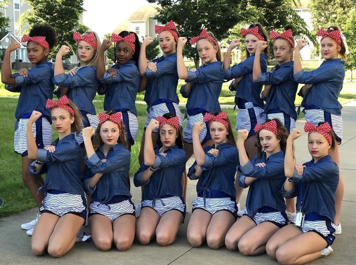 We can do it when we are #StrongerTogether! We love seeing this <a href="/VarsityFashions/">Varsity Spirit Fashion</a> style double as an #NCAcamp Fun Day outfit. 😍💪🏽