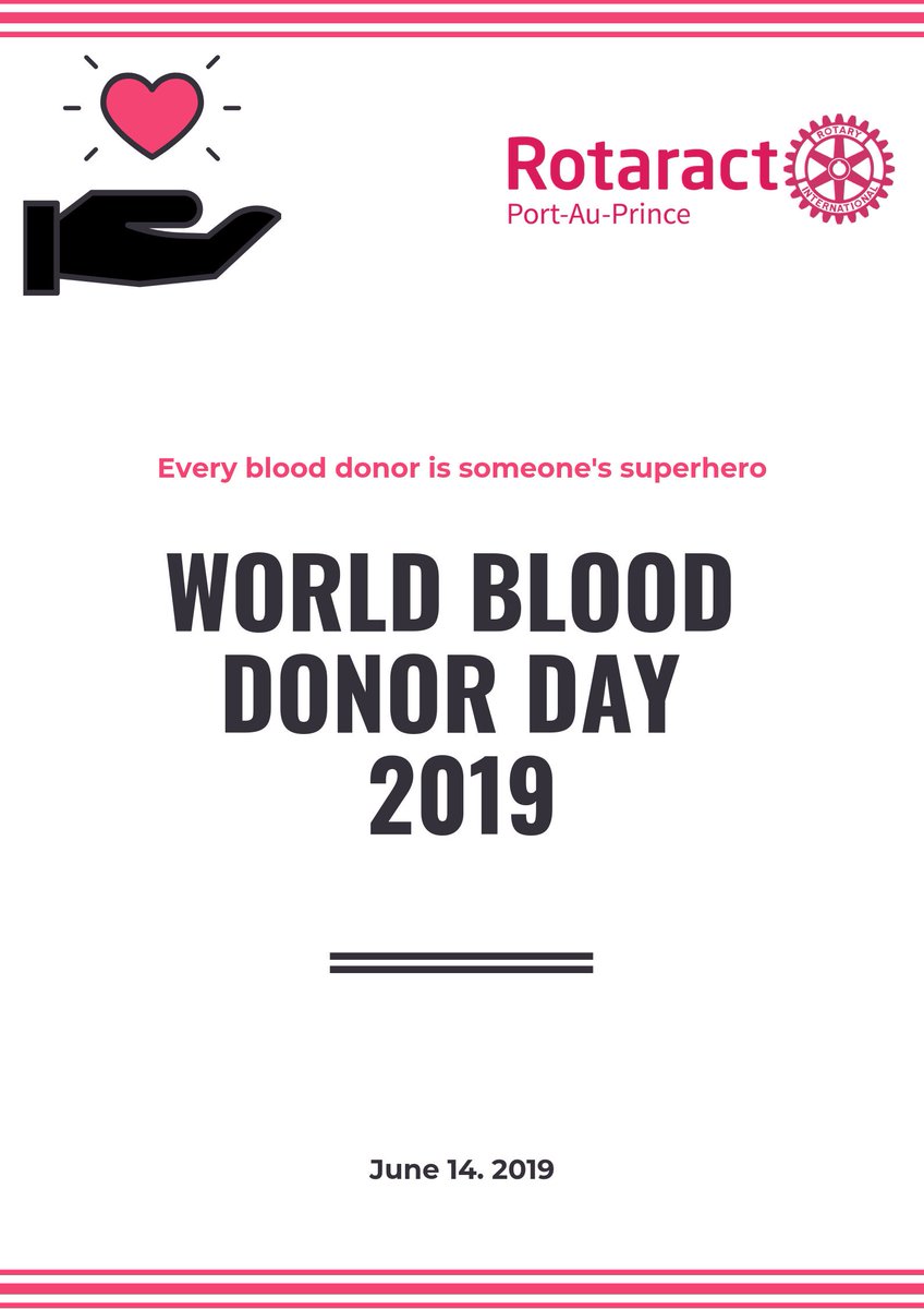 ROTARACTOFPAP's tweet photo. Never hesitate to offer the best thing you have, your blood.
#safebloodforall #wbdd2019 #rotaractofpap #district7020 https://t.co/pYQfO5O9jI