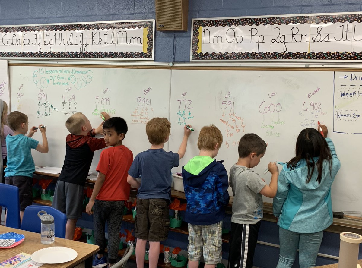 MrsShastaGift's tweet image. They begged to used the board to show off their skills! They have place value and explanded form in the bag! They ask to do it everyday for a math talk ❤️I’m loving their boldness to BEG to do math on the board with no fear! We have a culture of positivity! #theyROCk #SPSExplore