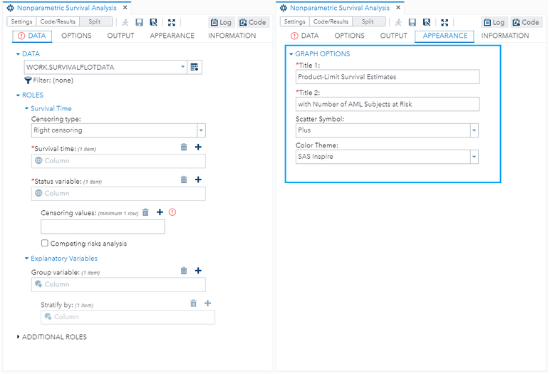 HomesAtMetacoda's tweet photo. Learn from @OliviaJWright how to create a #SASStudio #CustomTask for creating and customizing a survival analysis plot by @matange in the lead up to @pharmasug next week. #CustomTaskTuesday #SAStip #SASusers #pharmasug https://t.co/HWIkGxKoi2 https://t.co/04dfTgh2la