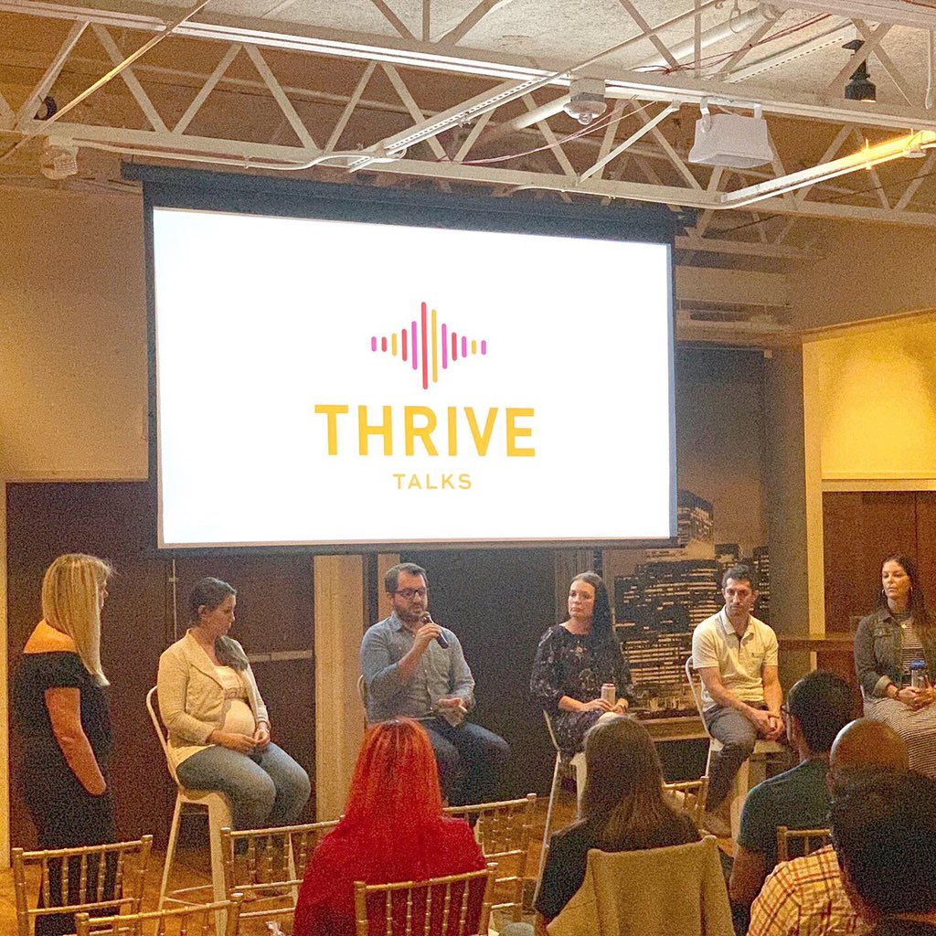 SocialApeMktg's tweet photo. Thank you to everyone who joined us last night for our second #THRIVETalks! We’re still in awe of the passionate discussion led by the panel. We’re grateful to be able to spark conversations about the growth of Charlotte and we’re also so thankful for all your support. 🧡 https://t.co/DxEtpd0OrU