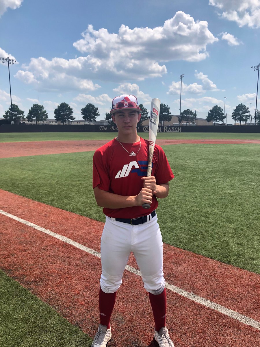 FiveTool's tweet photo. @FiveToolTexas F: @Adidasbbusa 2021 Hinze 7, HP Baseball 2021 Allen 3
PoG: Max Janner 3-3, 2 RBI, R
Hitter: Kaden Godfroy 3-4, 2B, RBI, 2 R https://t.co/Kdi5t2b2fO