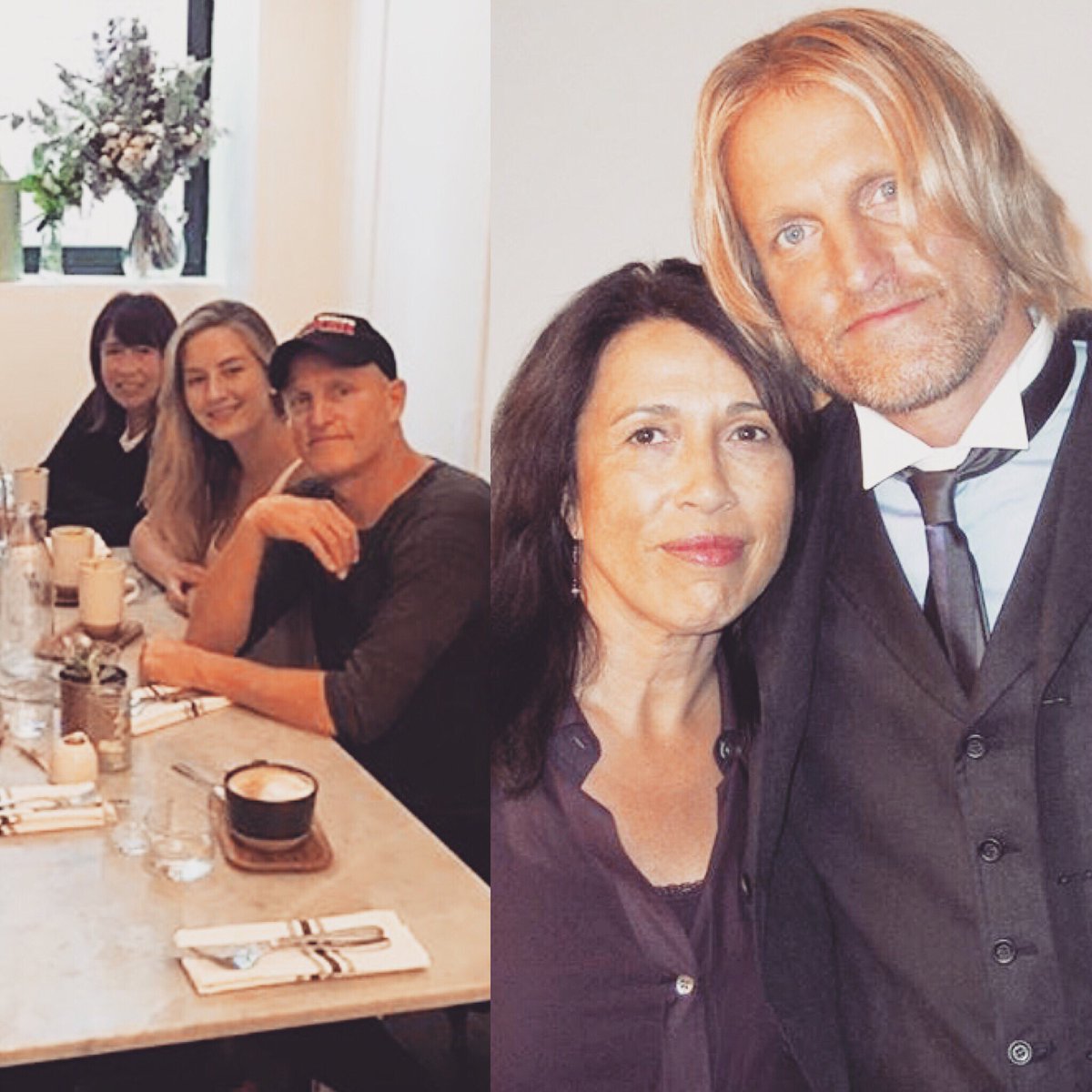 3 years apart! 🙌🏼 <a href="/WoodyHarrelson/">Woody Harrelson</a>